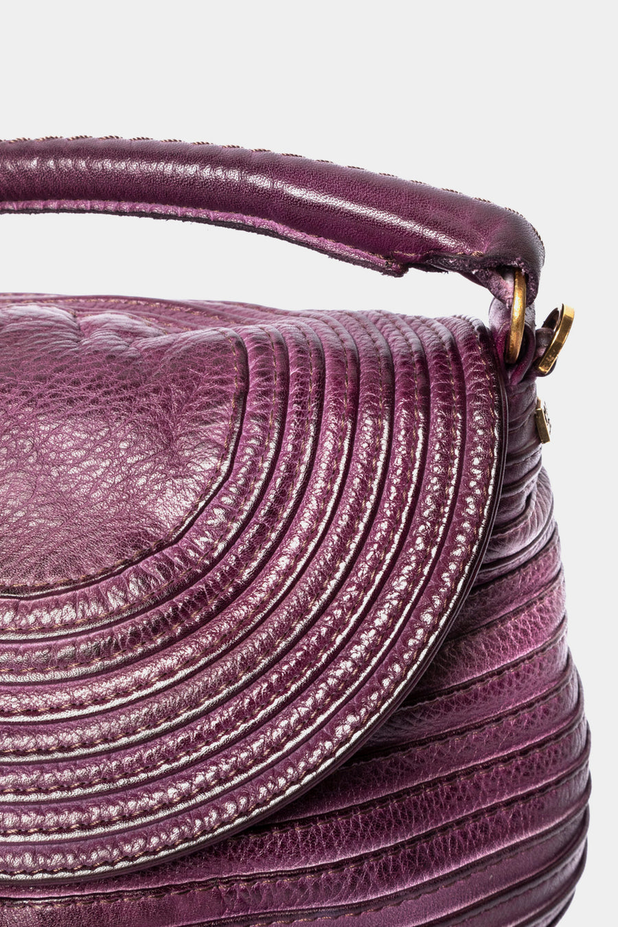 Borsa a mano e tracolla Majo melanzana BOPA0921