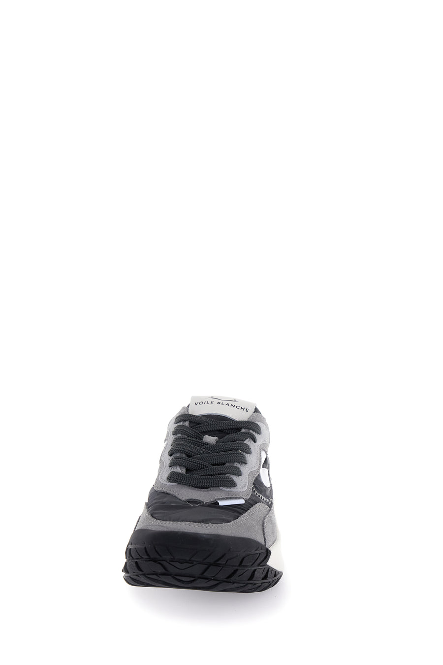 Sneakers Voile Blance black silver club act