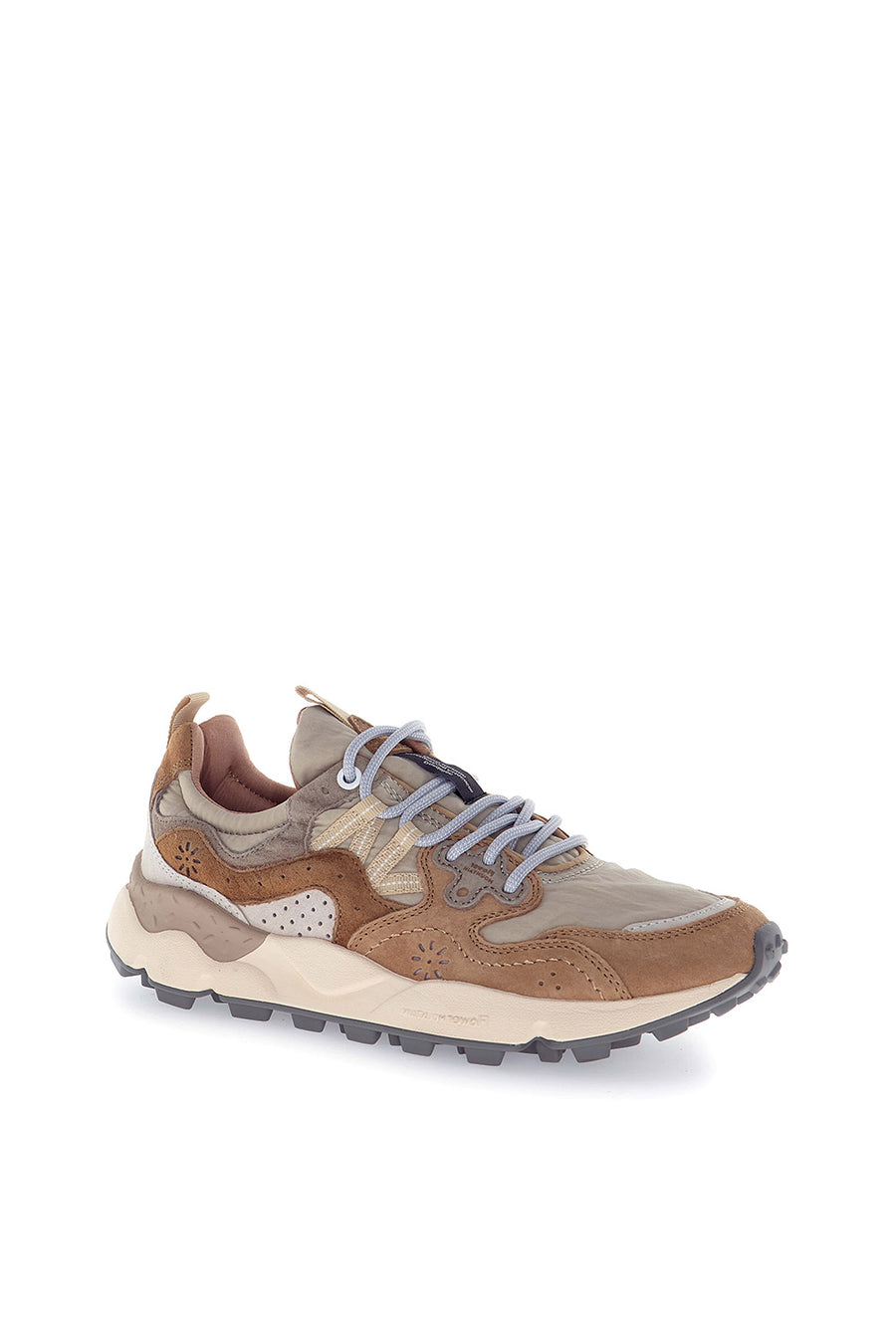 Sneakers Flower Mountain mud beige grey Yamano 3