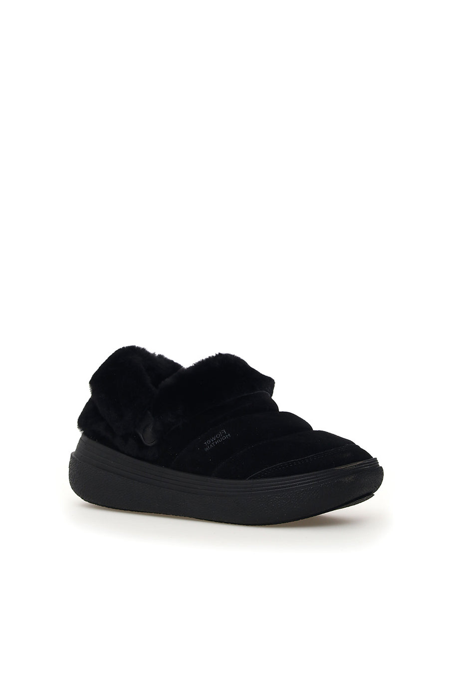 Sneakers slipper Flower Mountain nera fami slipper