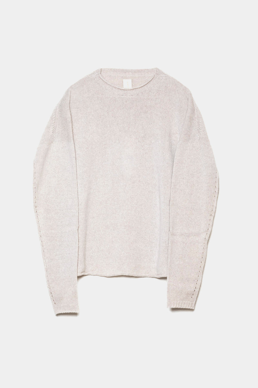 Maglia Isabella Clementini in cachemire beige i1822