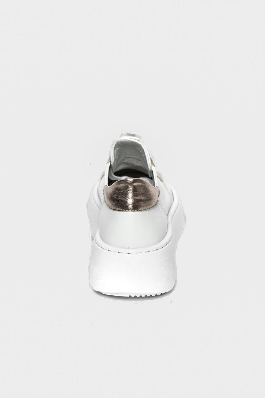 Sneakers Andiafora in pelle bianca izar
