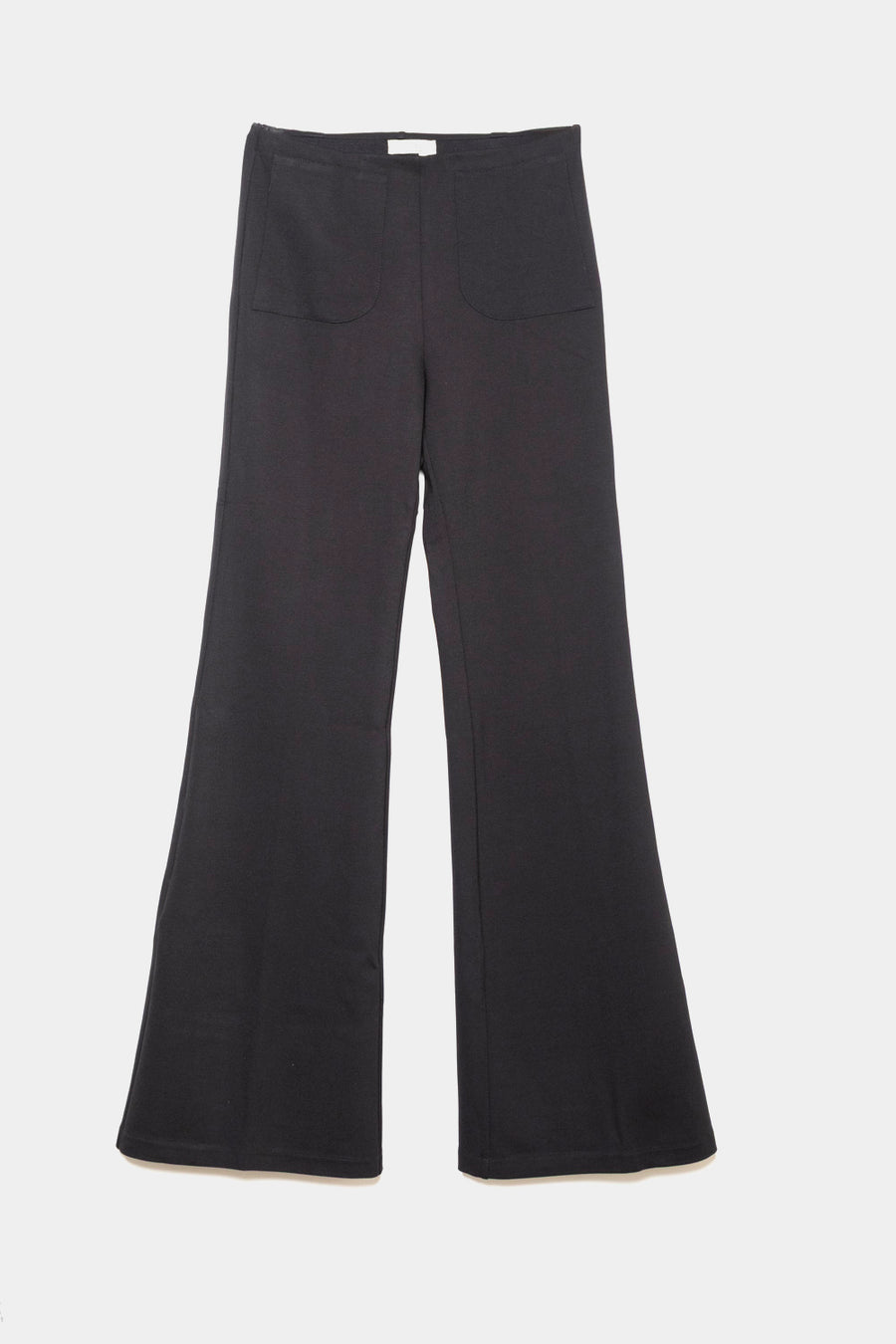 Pantalone Siyu nero lisos solidos152