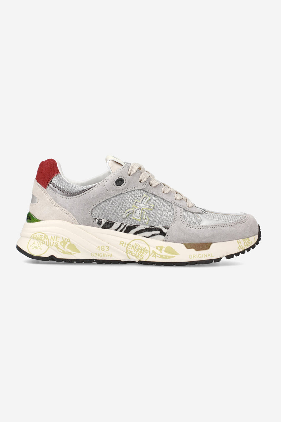 Sneakers Premiata grigio MASED 7121