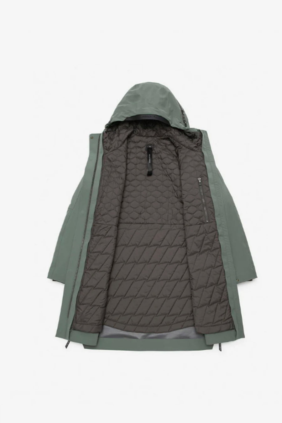Giacca Parka Krakatau verde qw533
