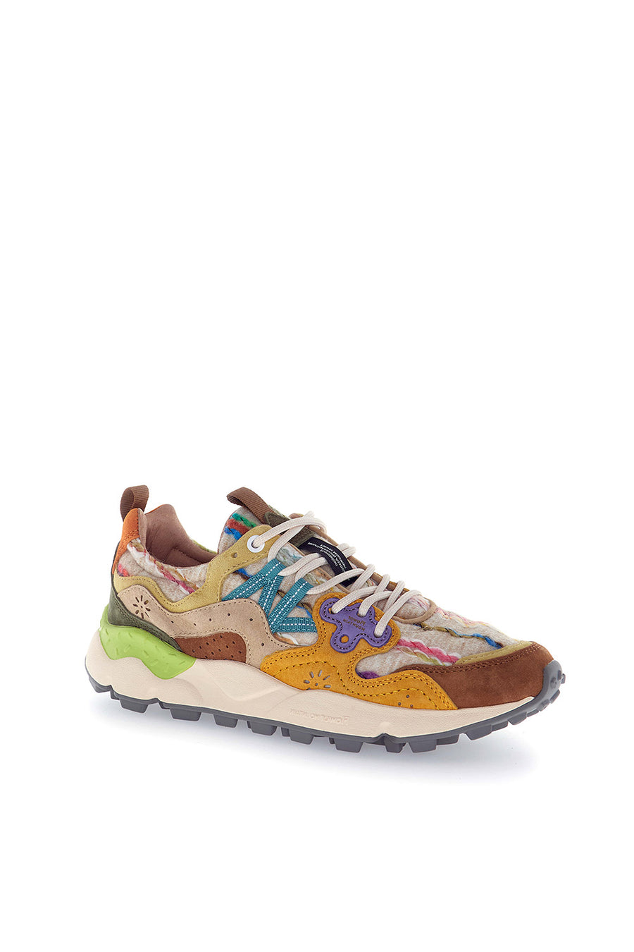 Sneakers Flower Mountain mud warm orange taupe Yamano 3