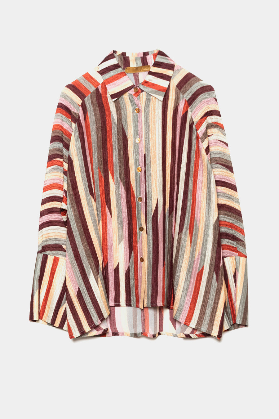 Camicia Siyu in seta multirighe RECTA SEDA 1260