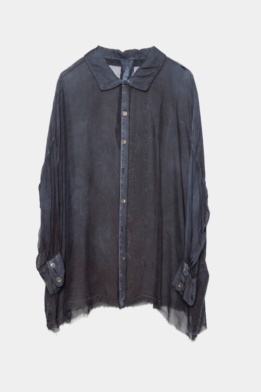 Camicia Sanctamuerte blue s193