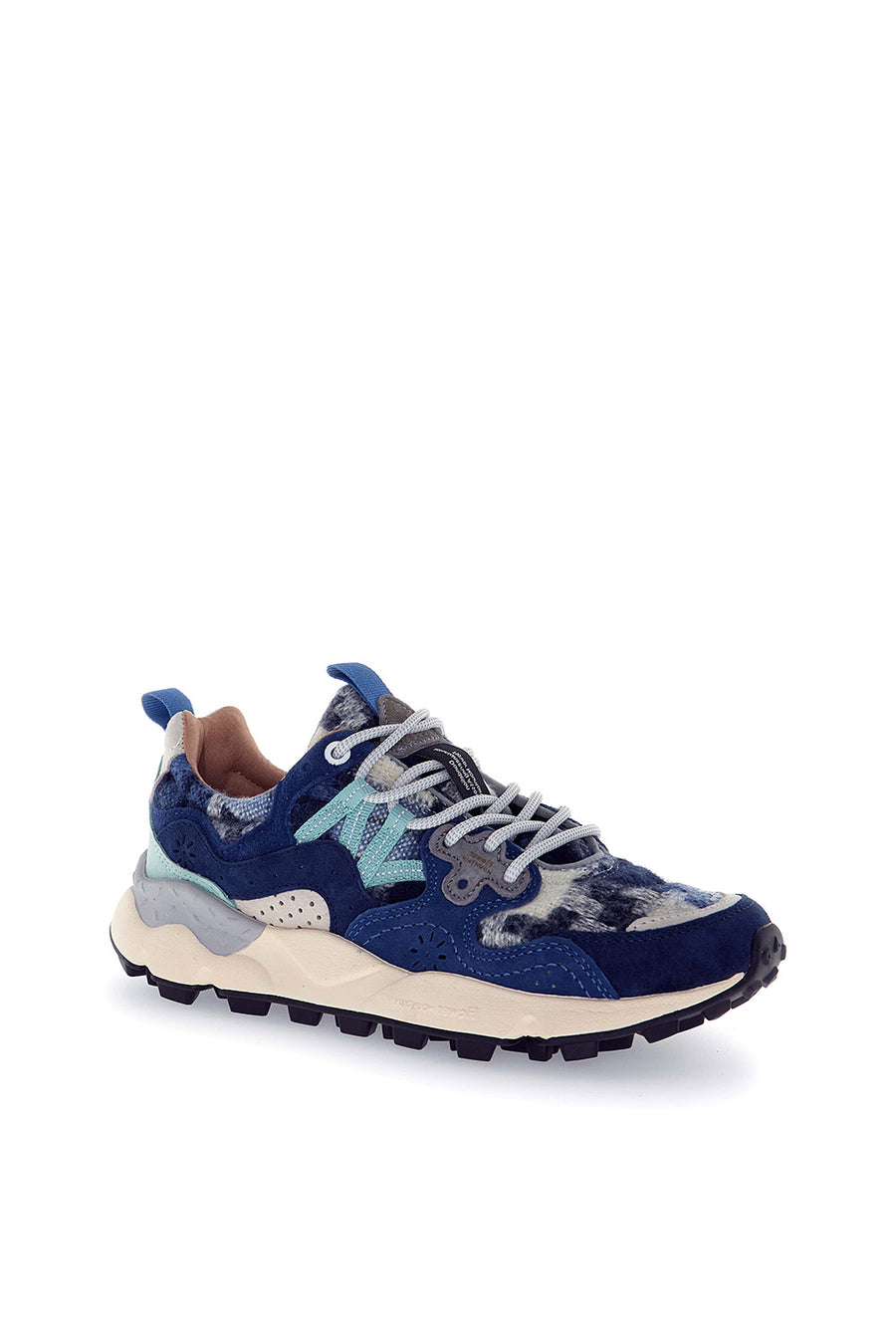 Sneakers Flower Mountainnavy light blue milk Yamano 3