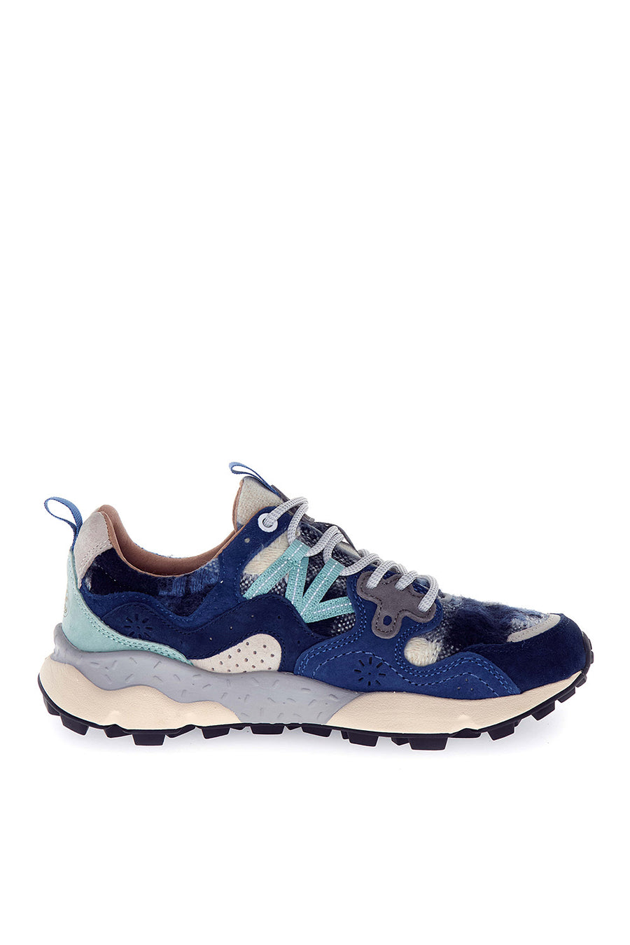 Sneakers Flower Mountainnavy light blue milk Yamano 3