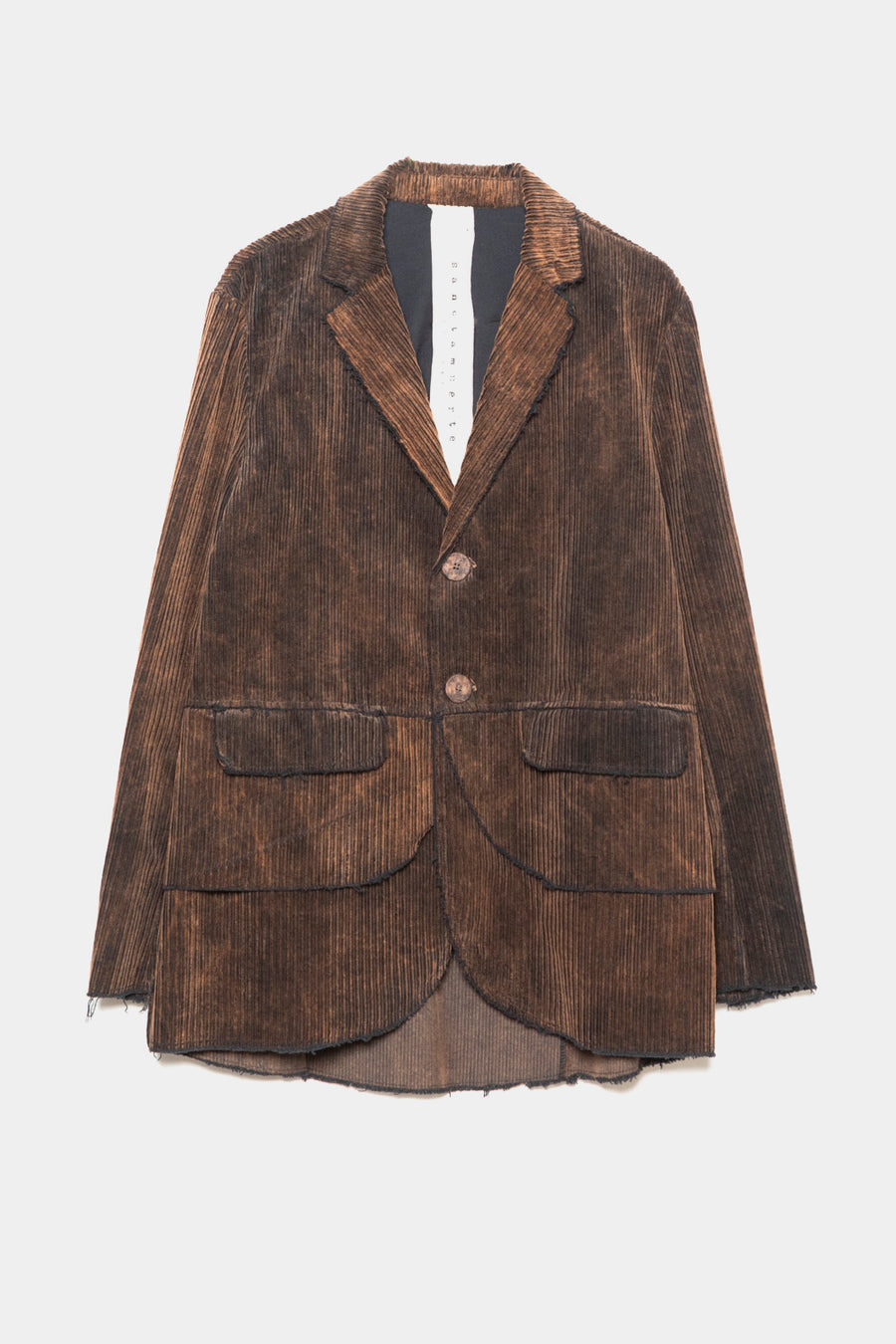 Giacca Sanctamuerte brown sx14