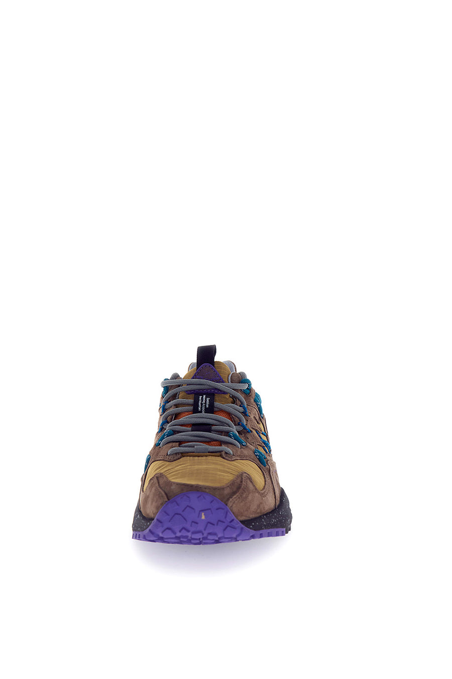 Sneakers Flower Mountain antracite dark green violet Yamano 3