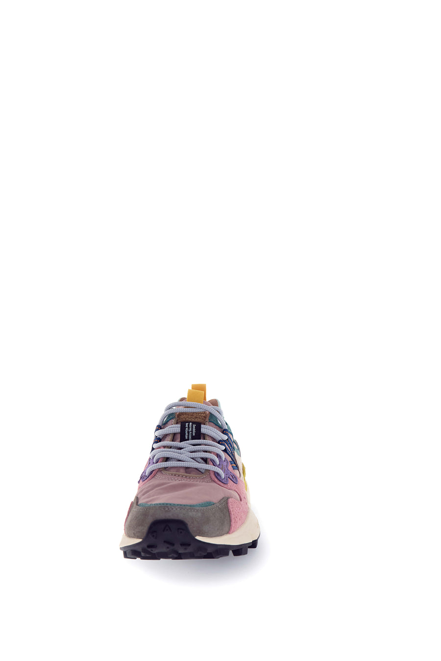 Sneakers Flower Mountain grey cipria light pink Yamano 3