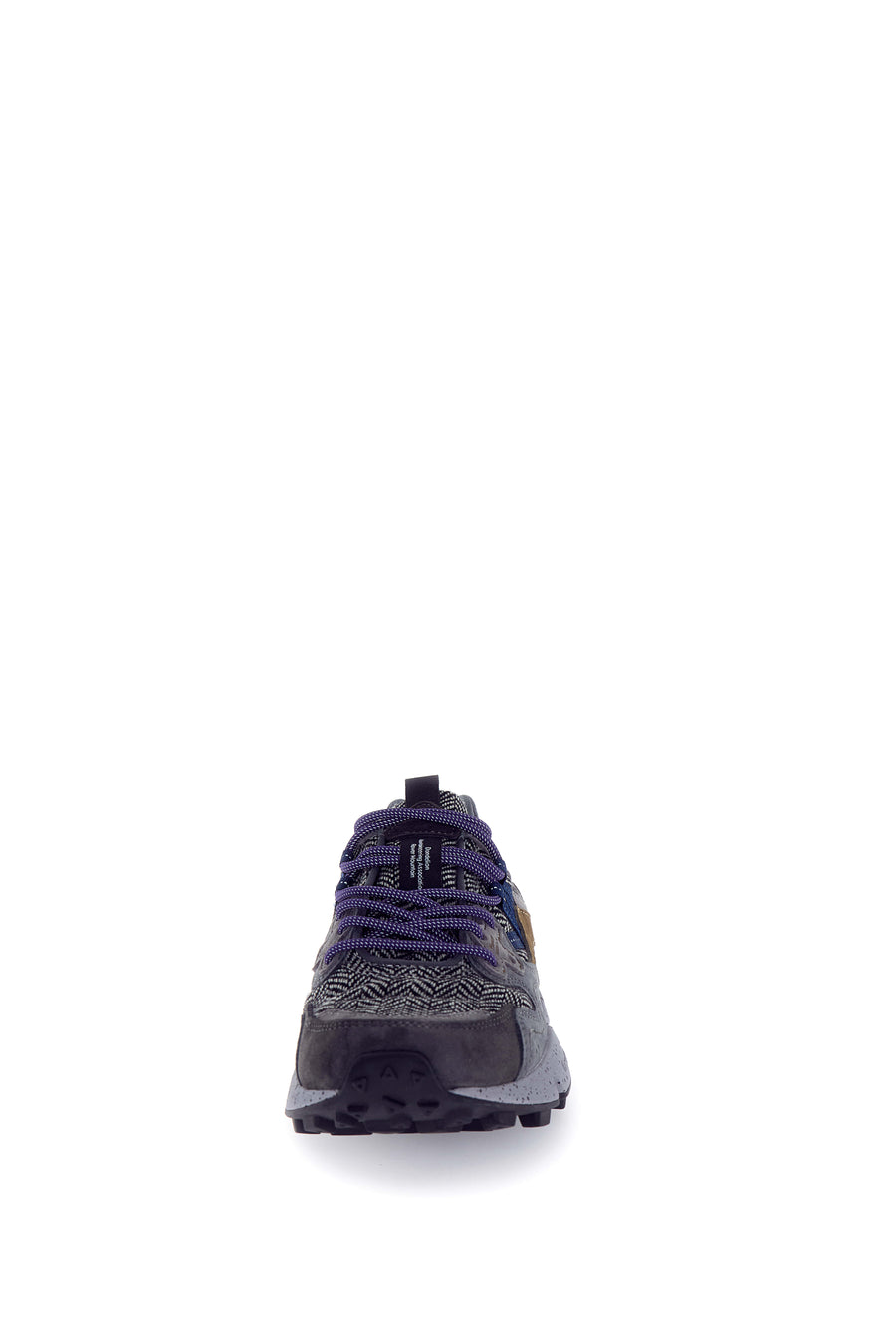 Sneakers Flower Mountain antracite dark grey black Yamano 3