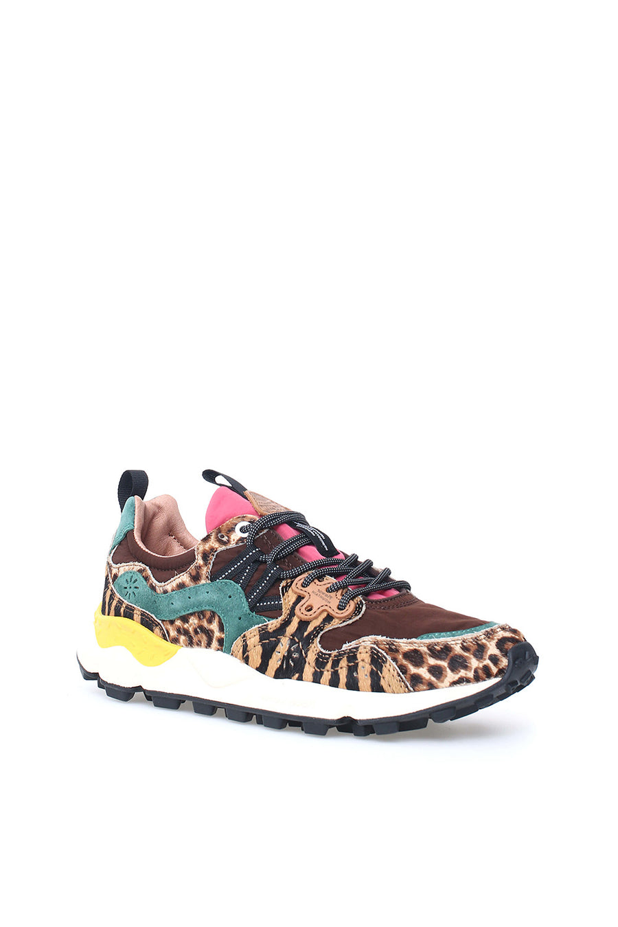 Sneakers Flower Mountain brown multi Yamano 3