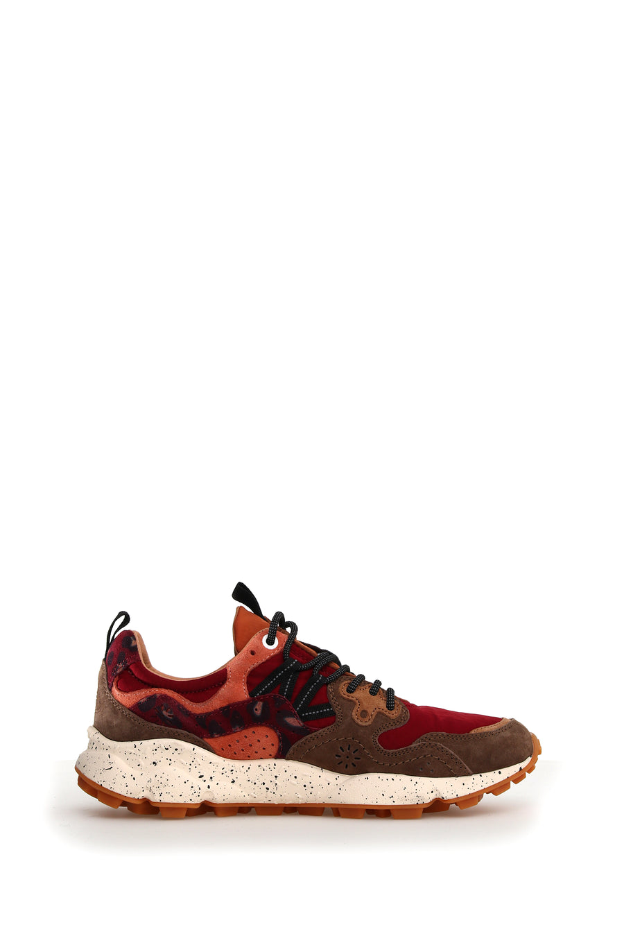 Sneakers Flower Mountain brown e cream Yamano 3