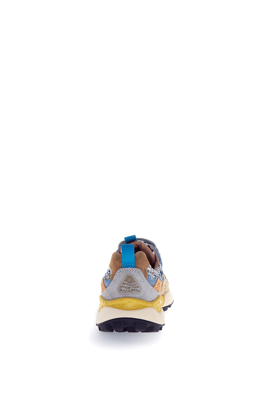 Sneakers Flower Mountain grey taupe cream jacquard Yamano 3