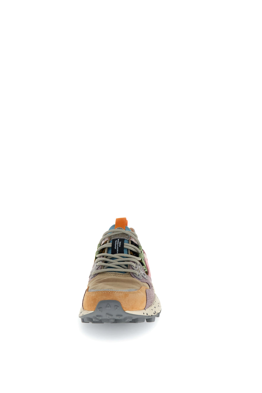 Sneakers Flower Mountain taupe milk mustard Yamano 3