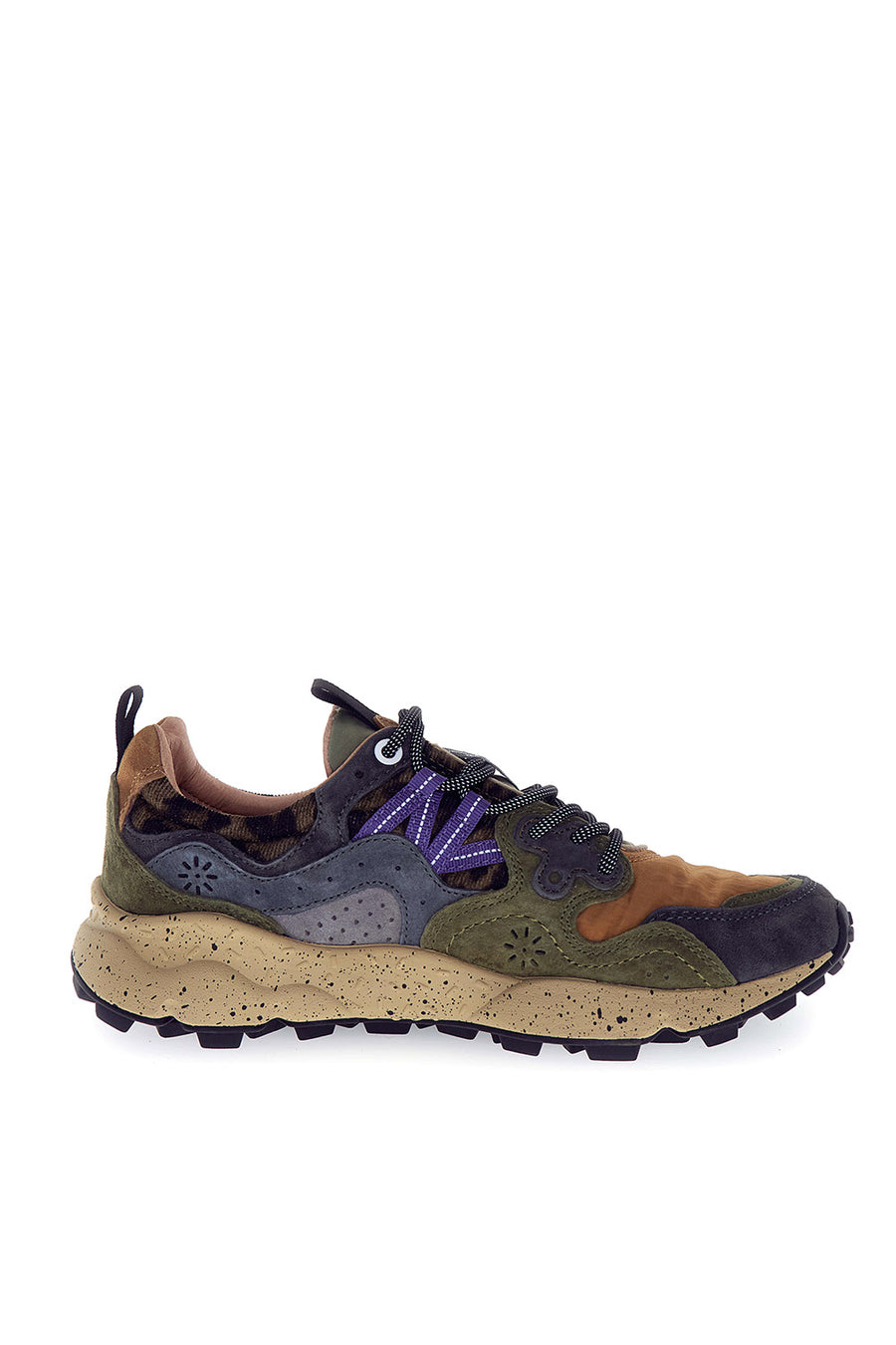 Sneakers Flower Mountain antracite dark grey mud Yamano 3