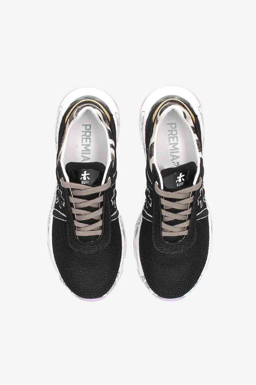Sneakers Premiata color nero buff 6208