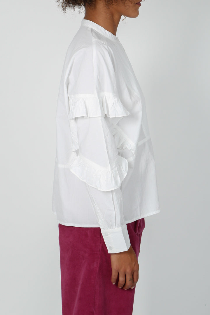 Camicia Roseanna da donna in cotone bianco edgard